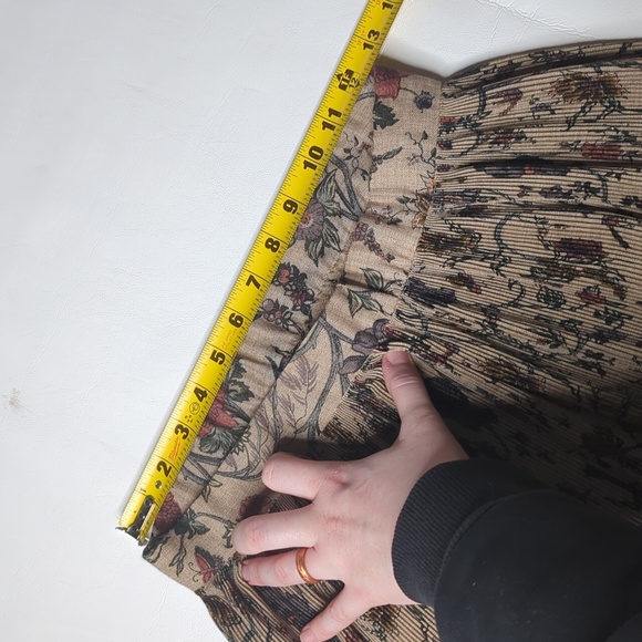 Vintage Krist Gudnason floral prairie skirt - Picture 5 of 12